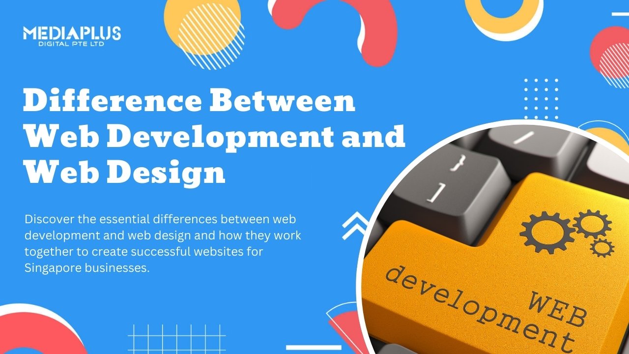 difference between web design and web development